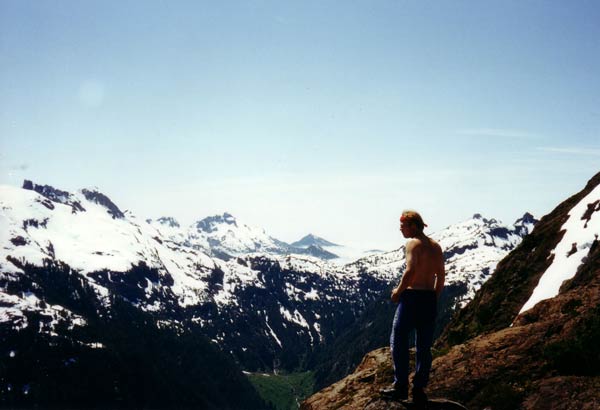 Ben on the Summit of Mt Pogo