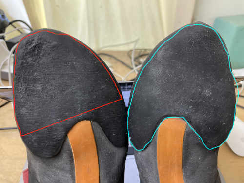 Traditional Half Sole vs Premium
