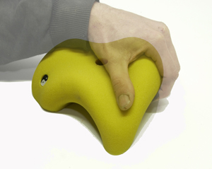 A jug type climbing hold - Uncarved Block