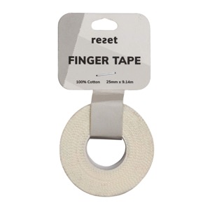 Reset 25mm Finger Tape - White